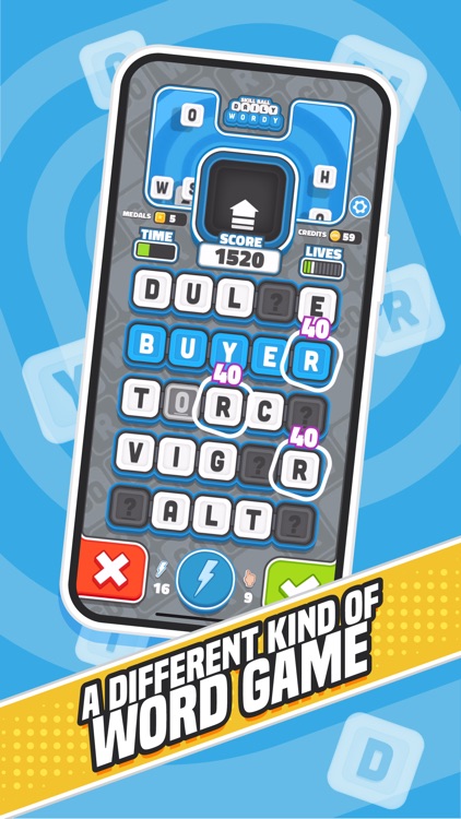 SKILLBALL WORDY BINGO