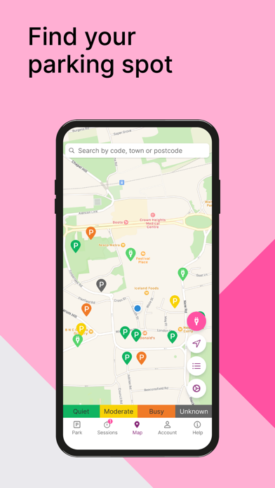 RingGo: Mobile Car Parking App Screenshot