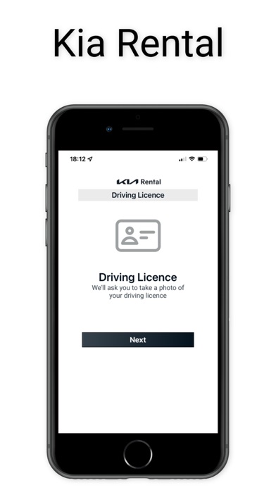 Kia Rental Screenshot