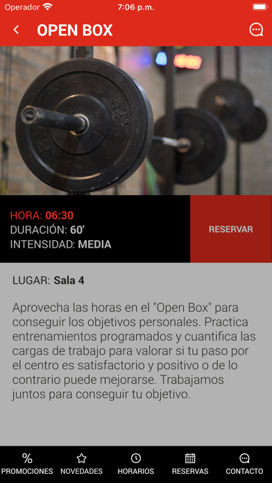 New Gym & Padel Screenshot