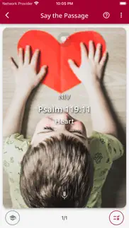 remember me. bible memory app iphone screenshot 1