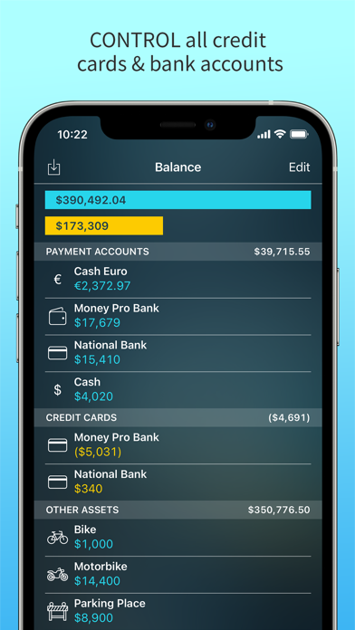 Money Pro: Personal Finance AR Screenshot