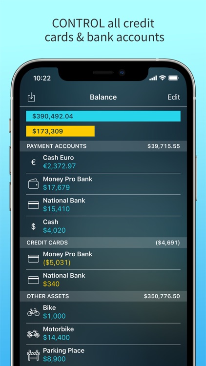 Money Pro: Personal Finance AR