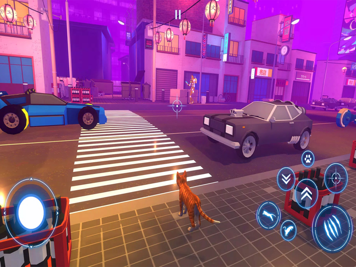 Street Cat Simulator Games 3d