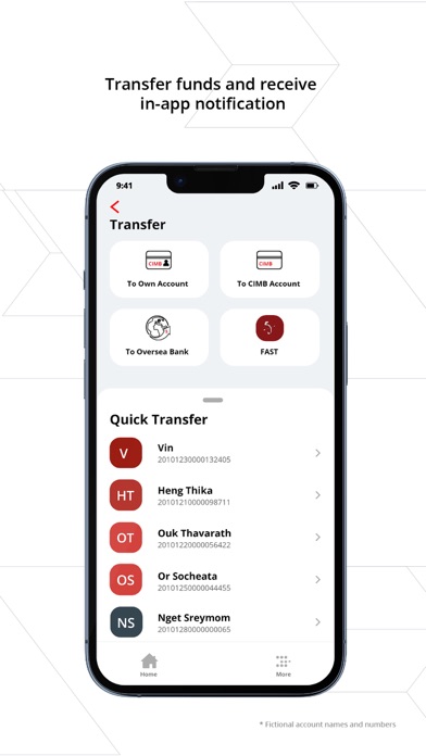 CIMB Mobile Screenshot