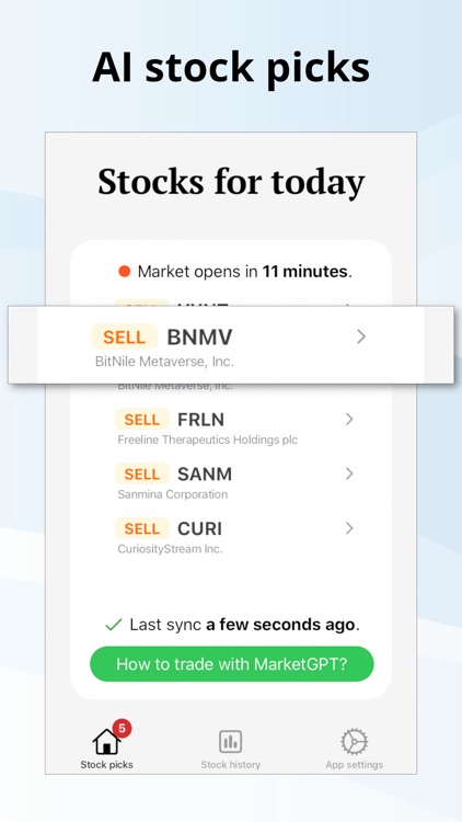 MarketGPT: AI stock picks