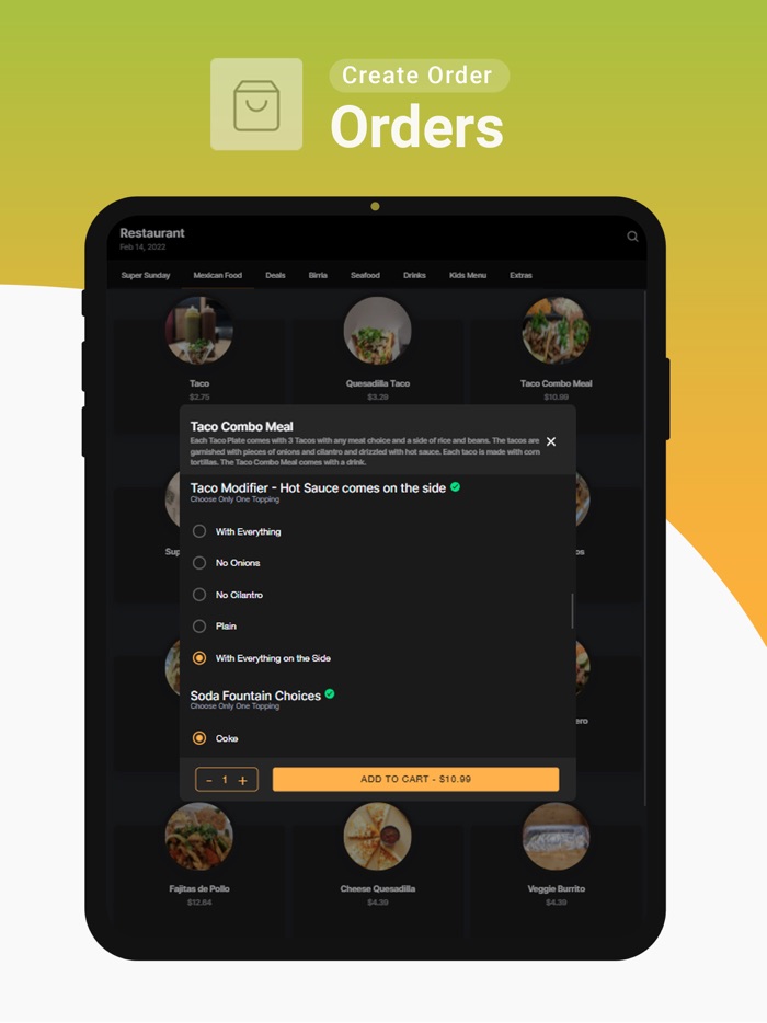 Tastio Point of sales