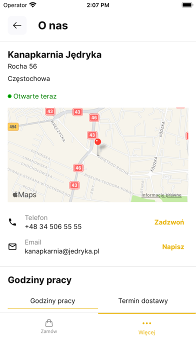 Kanapkarnia Jędryka Screenshot