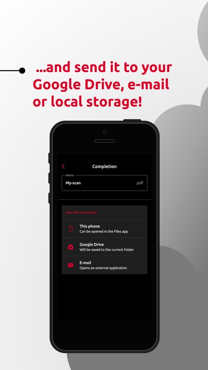 Camera scan to Google Drive screenshot-3