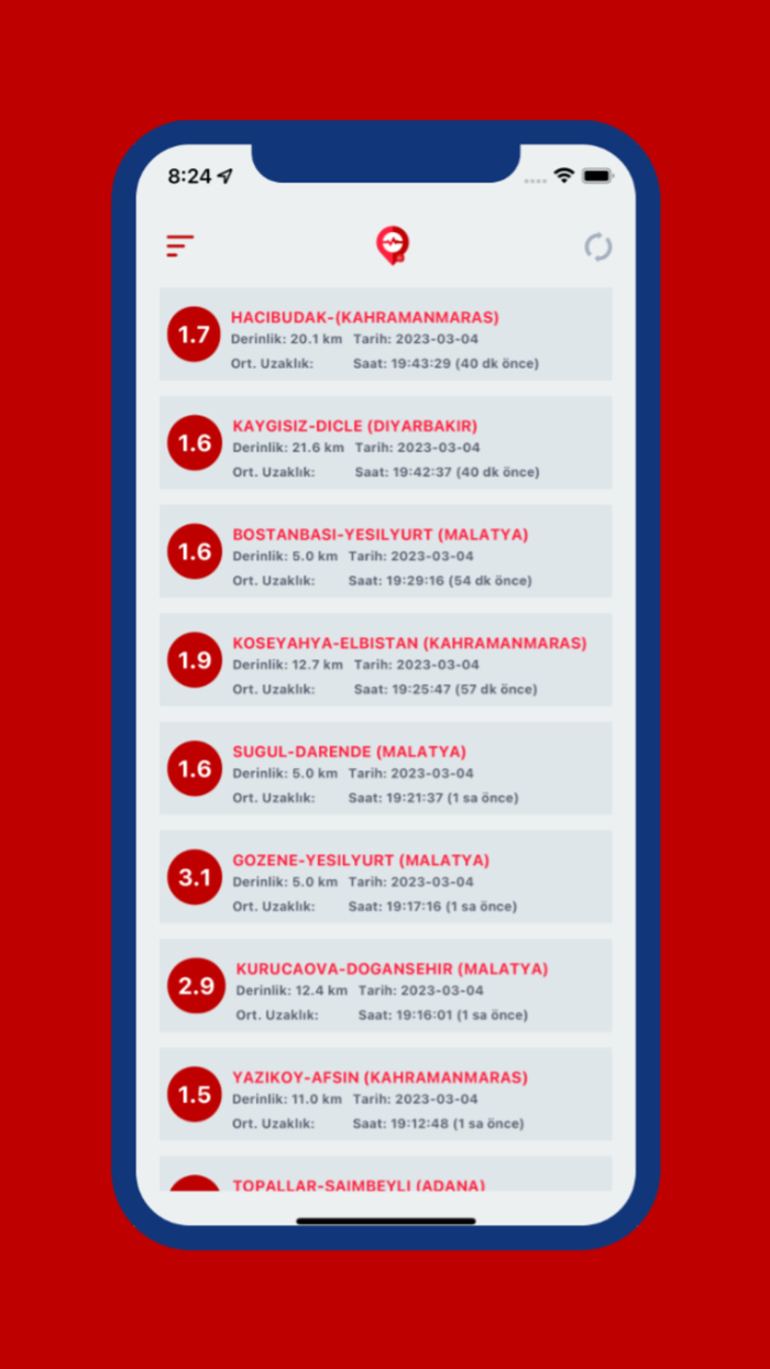 Deprem Uyarı Sistemi