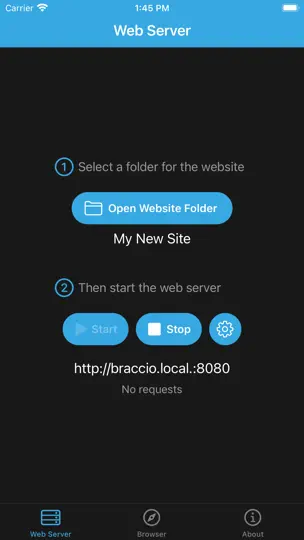Screenshot von WorldWideWeb – Mobile auf dem iPhone 5
