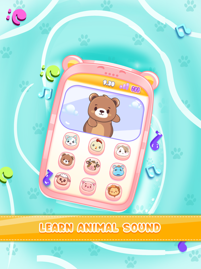 Baby Phone Animal Sound Game