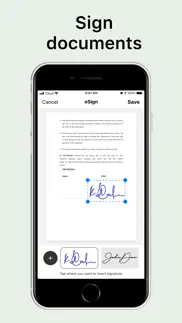 esign app - sign pdf documents iphone screenshot 4