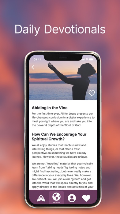 Living Waters Abide Ministries Screenshot