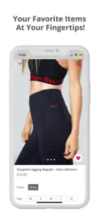 RED RUN ACTIVEWEAR screenshot #3 for iPhone