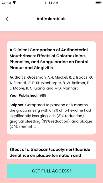 Perio Lit: Periodontology Screenshot