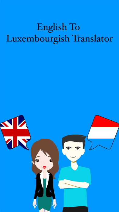 Luxembourgish To English Tran. Screenshot
