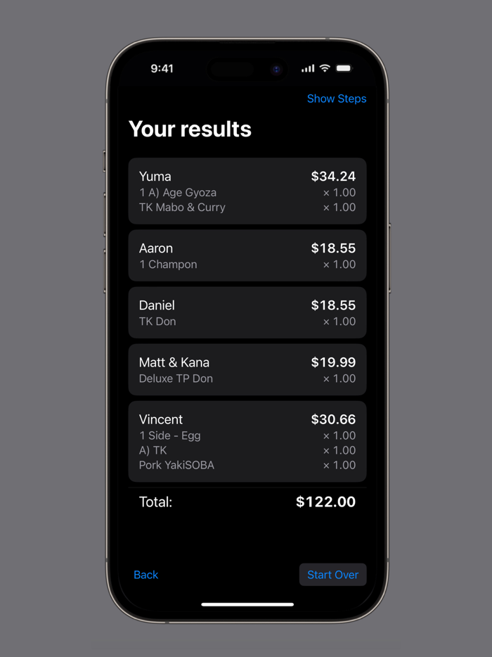 Check Splitter - Divide