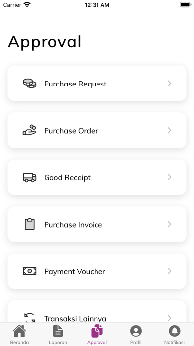 BLINC Accounting Screenshot