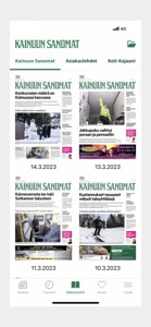 Kainuun Sanomat screenshot #2 for iPhone