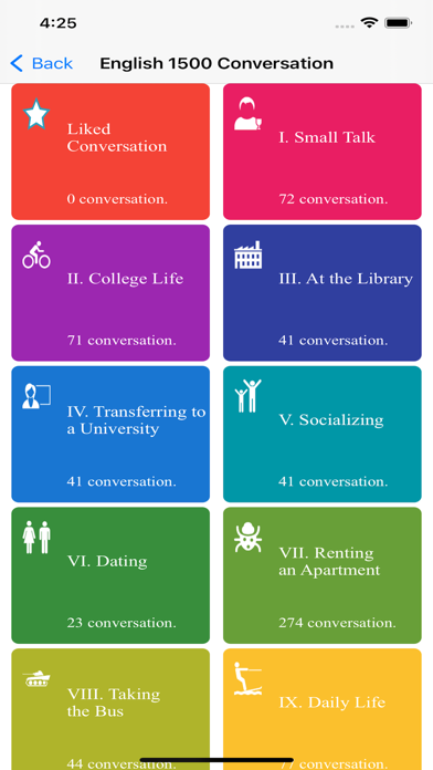 English 1500 Conversation Pro Screenshot