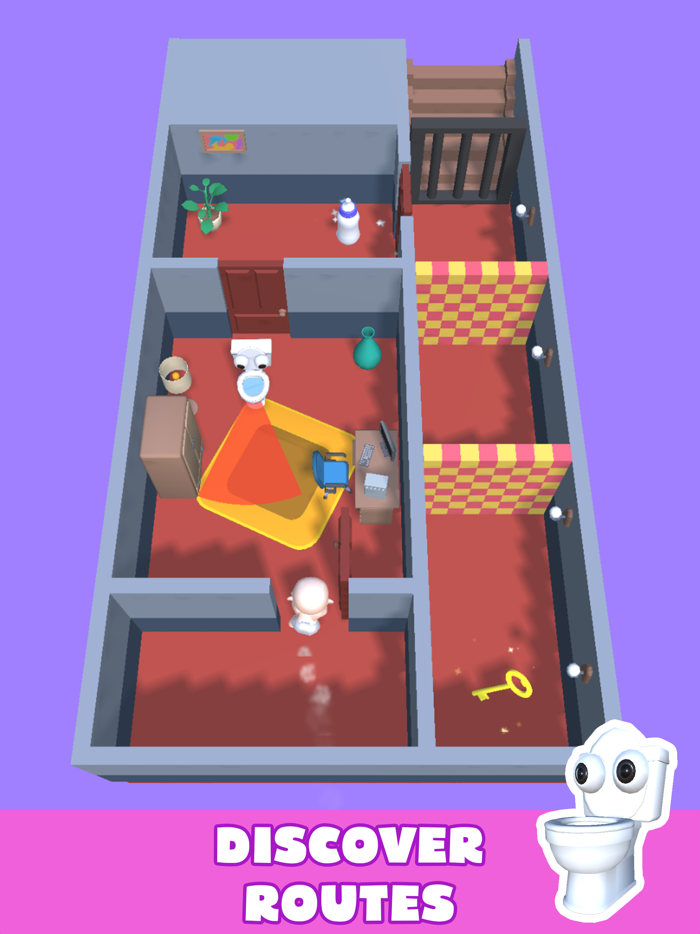 Toilet Monster Baby Escape