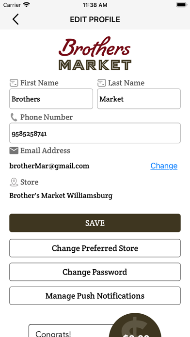 Brothers Market Screenshot