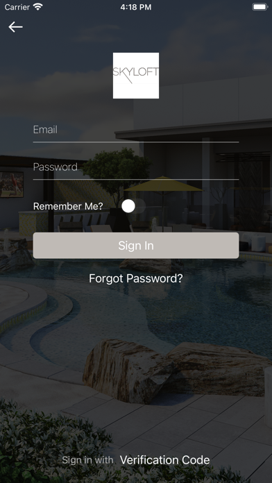 Skyloft Living Resident App Screenshot