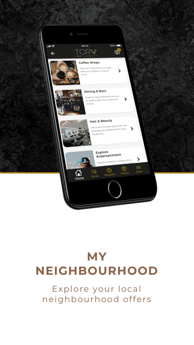 TCRW SOHO Resident App Screenshot