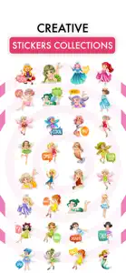 Fairy Stickers-Colorful Emojis screenshot #4 for iPhone