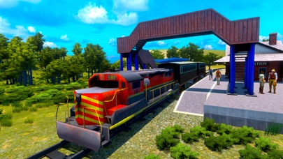 Jungle train driving simulator Screenshot