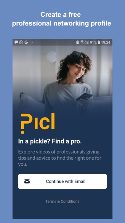 Picl - Professional Network