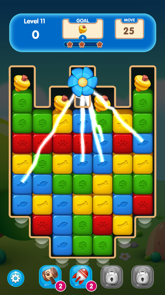 #3. Pet Blast : Joyful Cube Blocks (iOS) Podle: Hoang Vinh Nguyen