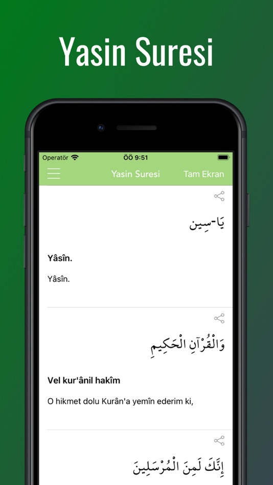 #1. Yasin Suresi (Yasin-i Şerif) (iOS) Podle: CODEIDA BILGISAYAR YAZILIMLARI LIMITED SIRKETI
