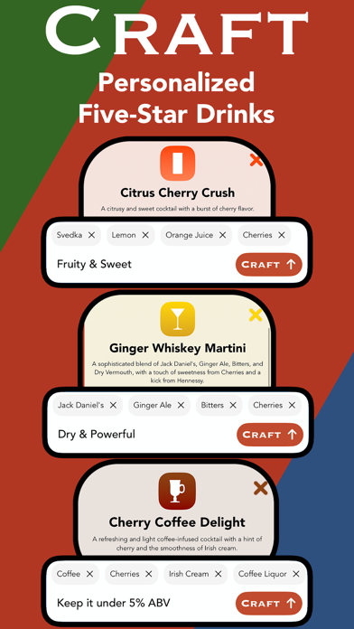 Barback - AI Drink Crafter Screenshot
