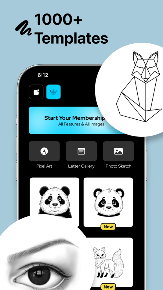 #3. Projector AR Drawing - Creator (iOS) Podle: ZipoApps