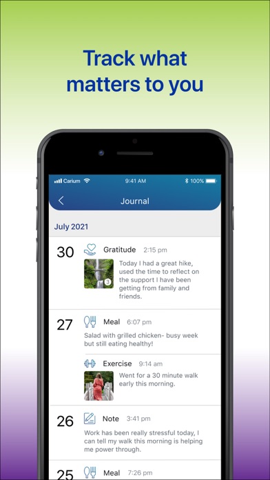 IMatter Health Screenshot