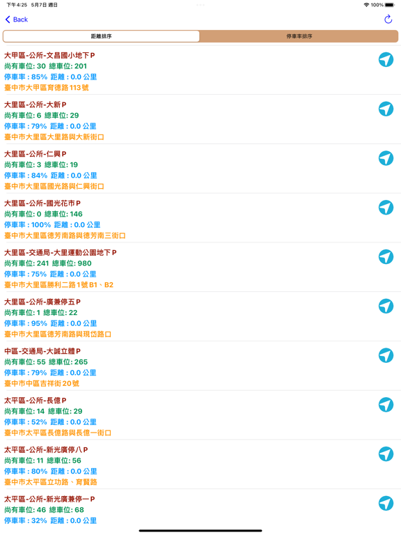 Screenshot #6 pour 台中找停車位