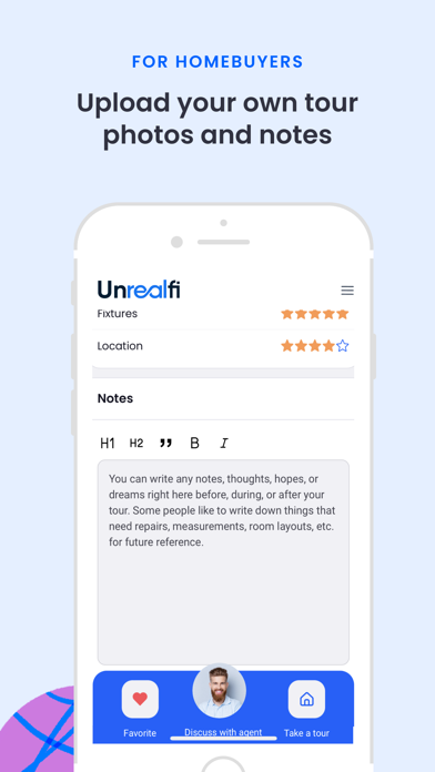 Unrealfi iPhone screenshot 3 - Lifestyle app
