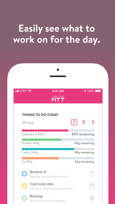 Own Your FITT Screenshot