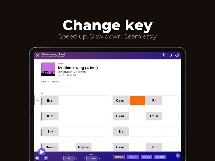 Jazz300 - ultimate play along