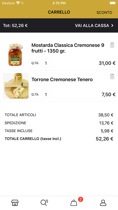 Bottega Cremonese Screenshot