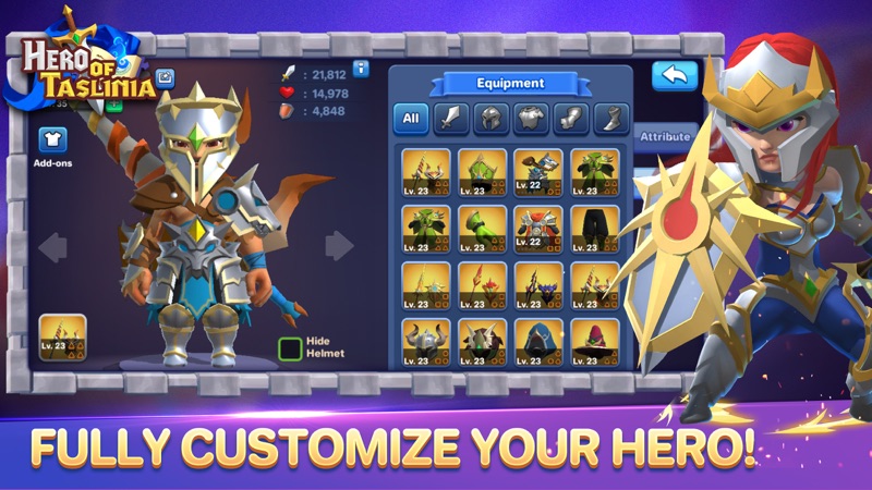 Hero of Taslinia – Epic RPG screenshot 2