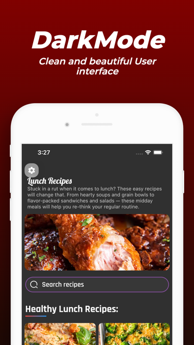 Lunch Food Recipes | LunchFood Screenshot