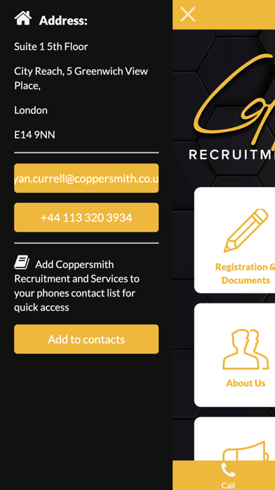 Coppersmith Recruitment Screenshot