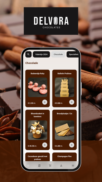 Delvora Chocolates Screenshot