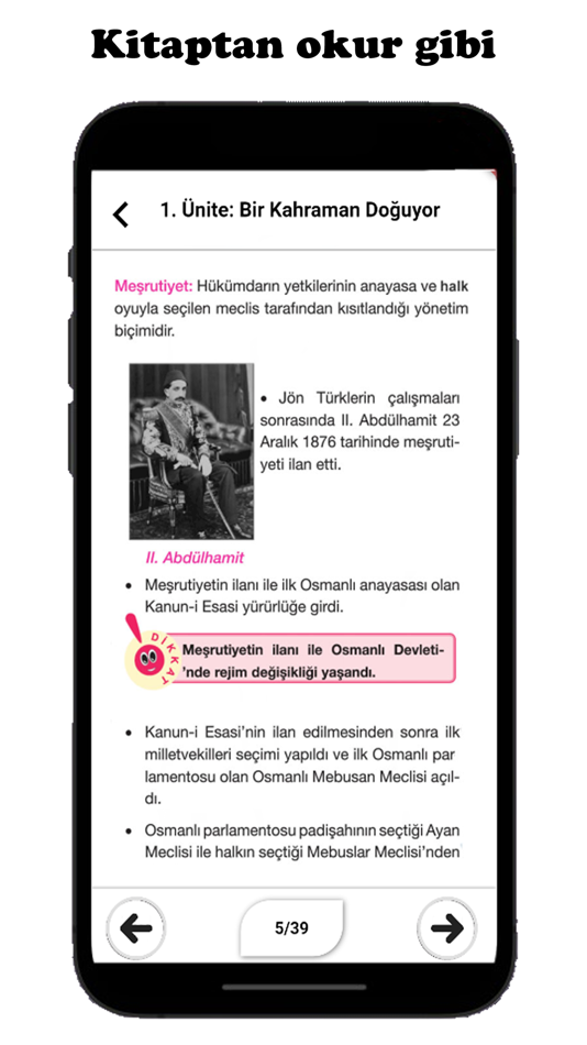 #5. Lgs İnkılap (iOS) By: Muhammet Emir CAKIR