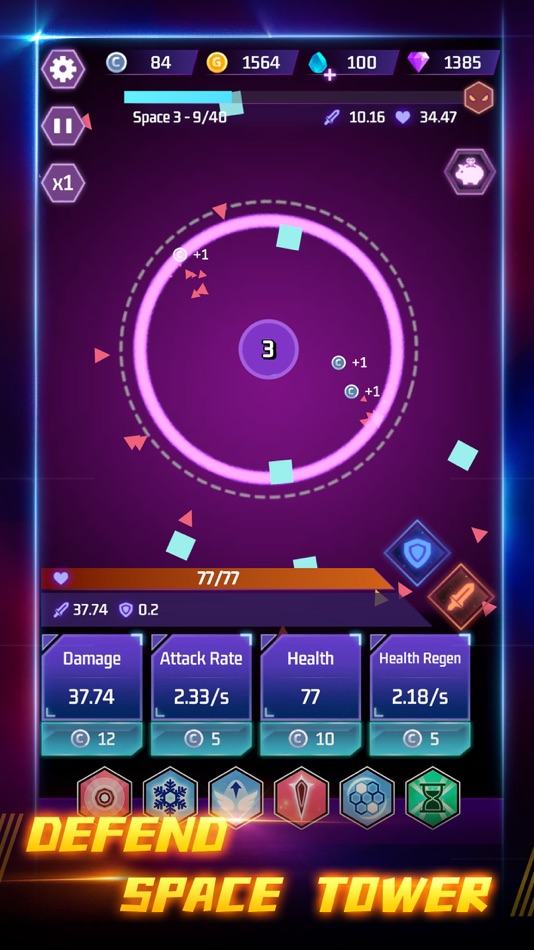 Space Tower - Galaxy Tower TD - 0.3.5 - (iOS)