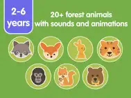 Learn Forest Animals for Kids ipad bilder 1