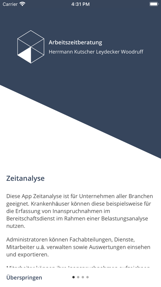 #1. Zeitanalyse (iOS) 由: Arbeitszeitberatung Herrmann Herrmann Kutscher Woodruff GbR